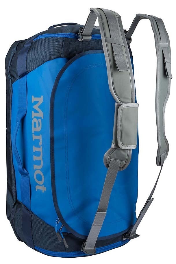 Marmot Long Hauler Duffle Bag Medium Peak Blue Vintage